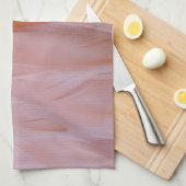 Flamingo Feathers in Shades of Pink Theedoek (Quarter Fold)