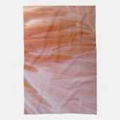 Flamingo Feathers in Shades of Pink Theedoek (Verticaal)