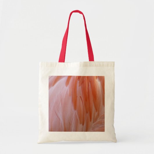 Flamingo Feathers in Shades of Pink Tote Bag (Voorkant)