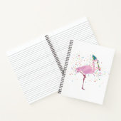 Flamingo Feest - Dieren hebben een feestje Notitieboek (Binnen)
