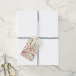 Flamingo Feest Thema, Gepersonaliseerd Cadeaulabel