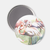 Flamingo Fiesta Magnet (Voorkant / Achterkant)