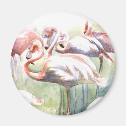 Flamingo Fiesta Magnet (Voorkant)
