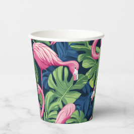 Flamingo Fiesta Paper Cup Papieren Bekers