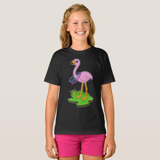 Flamingo Fitness Sport Gymnastiek T-shirt (Voorkant volledig)