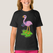 Flamingo Fitness Sport Gymnastiek T-shirt (Voorkant)