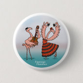 Flamingo Flamenco Button (Voorkant)
