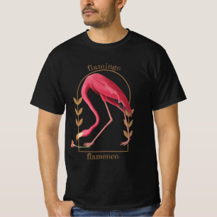 "Flamingo Flamenco" Mannen T-shirt