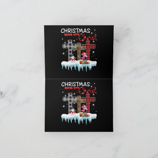 Flamingo| Flaming Bingo Funny Bedankkaart (Binnen)