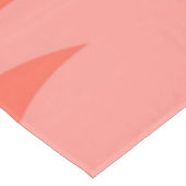 Flamingo | Flamingo Bird Print Kunst Gift Lovers Tafelkleed (Gekanteld)