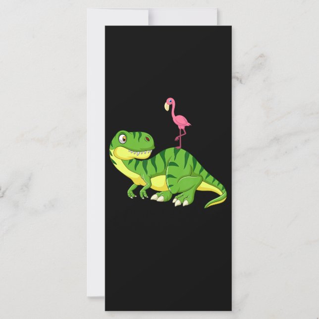 Flamingo | Flamingo Dinosaur Lovers (Voorkant)