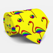 Flamingo, flamingo, flamingo, flamingo, flamingo.. stropdas (Opgerold)