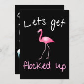 Flamingo | Flamingo - Laat me oplichten Kaart (Voorkant / Achterkant)