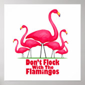Flamingo Flamingo Poster (Voorkant)