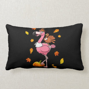 Flamingo   Flamingo Thanksgiving Halloween Kussen