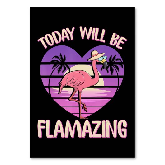 Flamingo | Flamingo Today zal flamazing Flamingos  Kaart (Voorkant)
