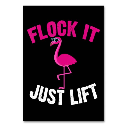 Flamingo | Flamingo Weightlift Kaart (Voorkant)