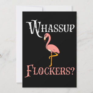 Flamingo   Flamingo Whassup Flockers Bedankkaart
