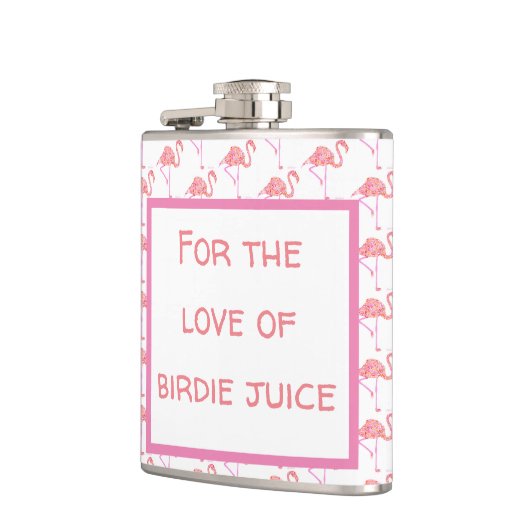 Flamingo Flask Heupfles (Links)