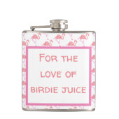 Flamingo Flask Heupfles (Voorkant)