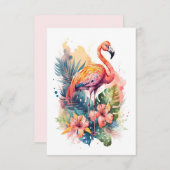 Flamingo Flat Kaart (Voorkant / Achterkant)