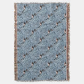 Flamingo Fledgling Waterverf Deken (Voorkant Verticaal)