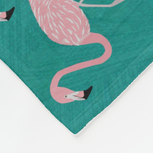 Flamingo Fleece Blanket (Hoek)