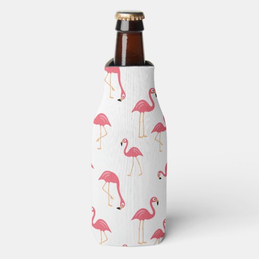 Flamingo Flesjeskoeler (Fles Voorkant)