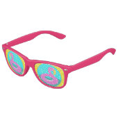 Flamingo Float Strandliefhebber Zomer Zwembad Fees Kinder Zonnebril (Gekanteld)