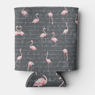 Flamingo Flock: donkergrijs . Blikjeskoeler