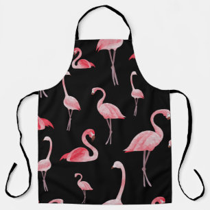 Flamingo Flock: naadloos ontwerp Schort
