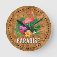 Flamingo Floral Paradise