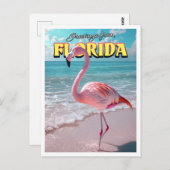 Flamingo Florida Briefkaart (Voorkant / Achterkant)