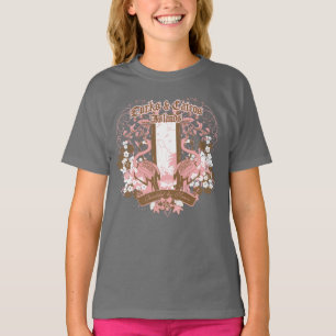 Flamingo Flower T-shirt