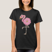 Flamingo Flower T-shirt (Voorkant)