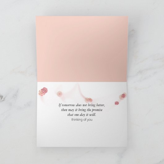 Flamingo Flying Out of Water Kaart (Binnen)