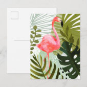 Flamingo Forest Briefkaart (Voorkant / Achterkant)