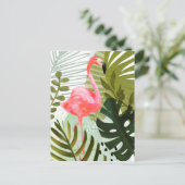 Flamingo Forest Briefkaart (Staand voorkant)