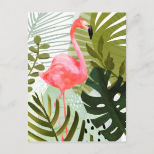 Flamingo Forest Briefkaart