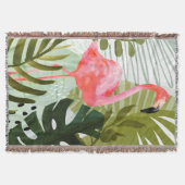 Flamingo Forest Deken (Voorkant)