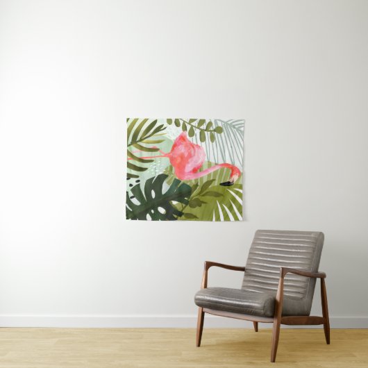 Flamingo Forest Wandkleed (In Situ (horizontaal))