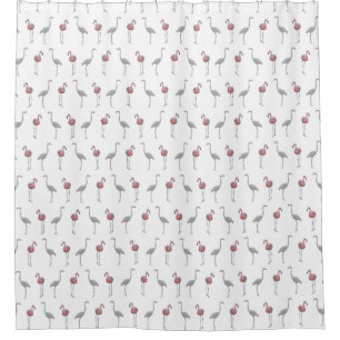 Flamingo Frenzy Shower Curtain (kleur kiezen) Douchegordijn