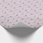 Flamingo Frenzy Wrapping Paper (robuust roze) Cadeaupapier (Hoek)