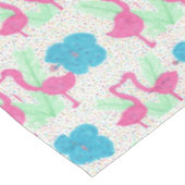 Flamingo Fun Tropical Pattern Tafelkleed (Gekanteld)