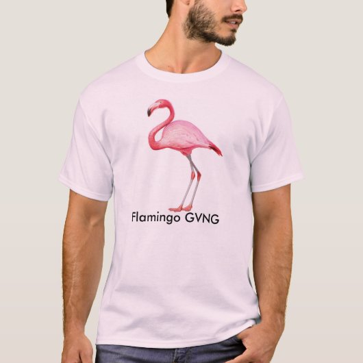 Flamingo Gang T-shirt (Voorkant)
