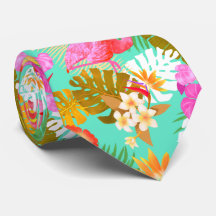 Flamingo Garden Blauwgroen