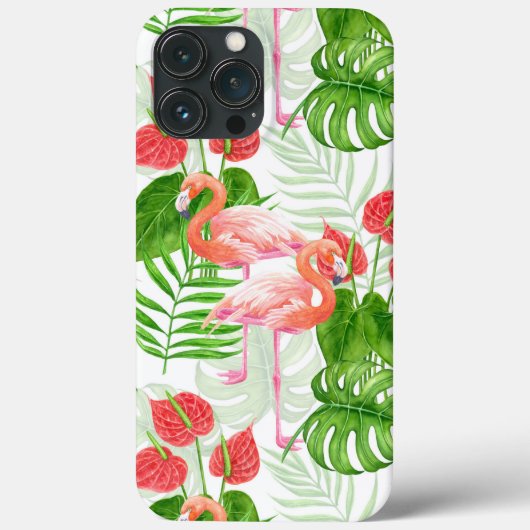 Flamingo garden Case-Mate iPhone case (Achterkant)