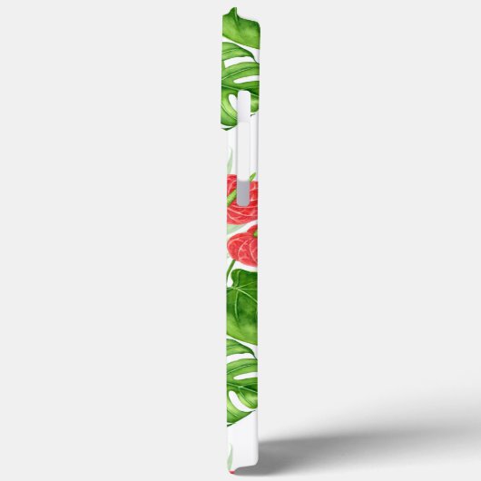 Flamingo garden Case-Mate iPhone case (Achterkant / Links)