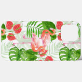 Flamingo garden Case-Mate iPhone case (Achterkant (horizontaal))