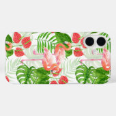 Flamingo garden Case-Mate iPhone case (Achterkant (horizontaal))